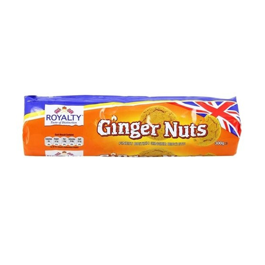 Royalty Ginger Nuts Biscuit 300gm - Spice Village