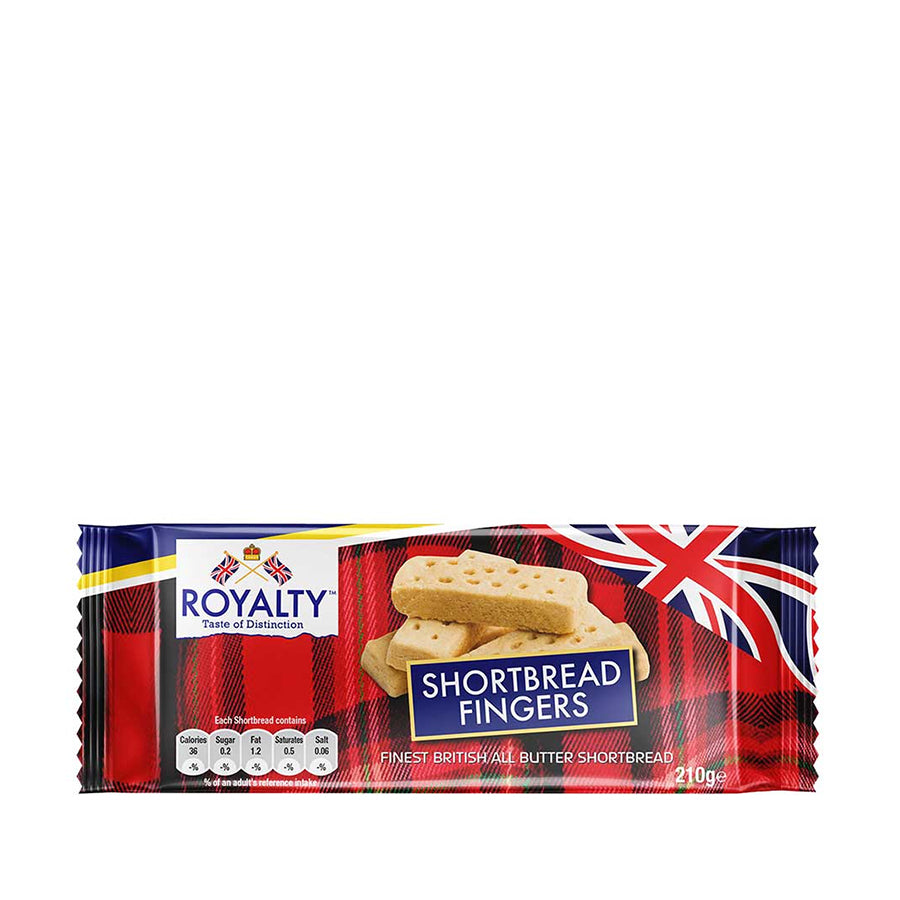 Royalty Shortbread Fingers 210gm - Spice Village