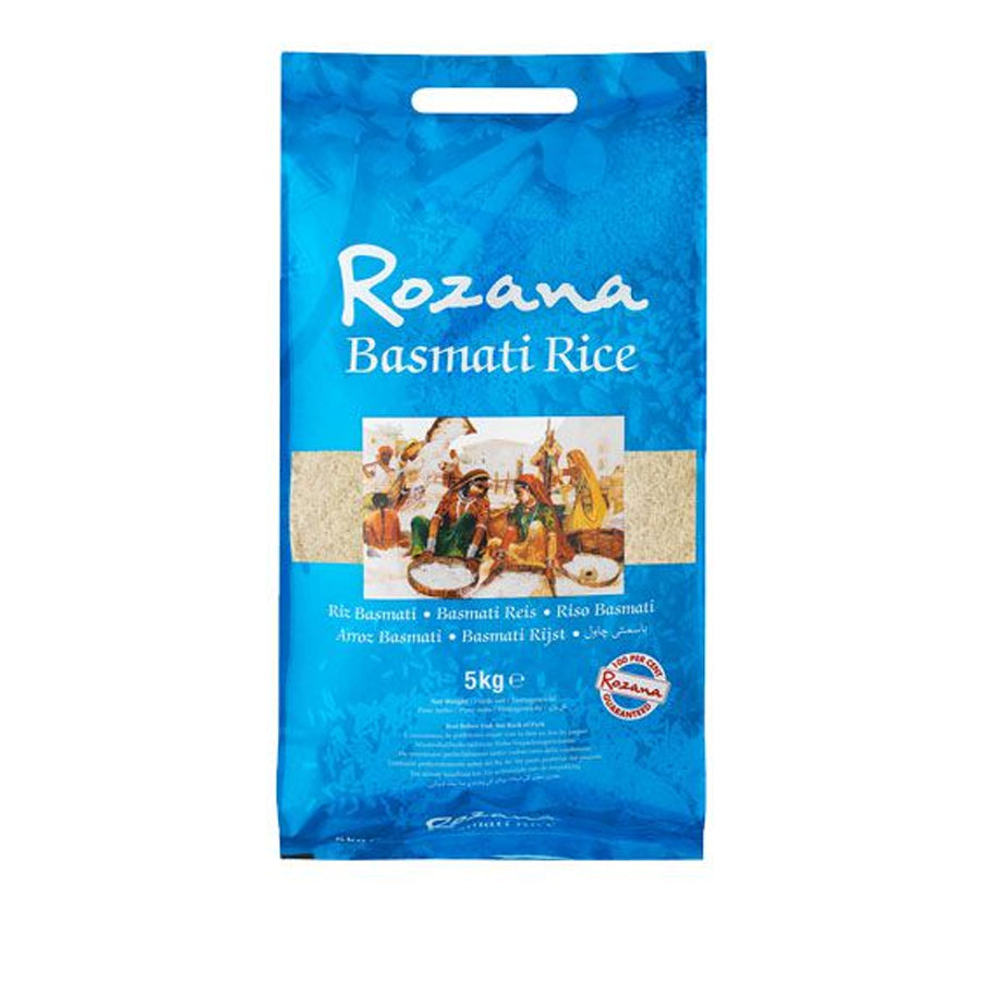 Rozina Rice Buy Rozana Basmati Rice 5kg Online | Spice Village