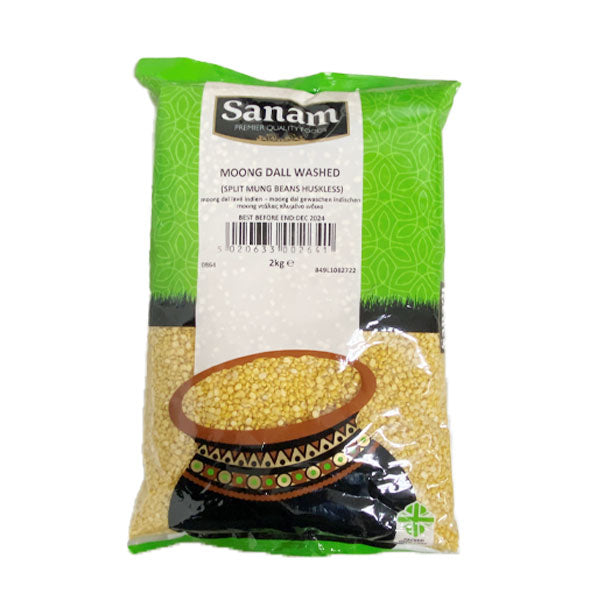 Sanam Moong (Mung) Dal 2kg - Spice Village