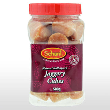 Schani Jaggery Cubes (Kohlapuri) 500gm - Spice Village