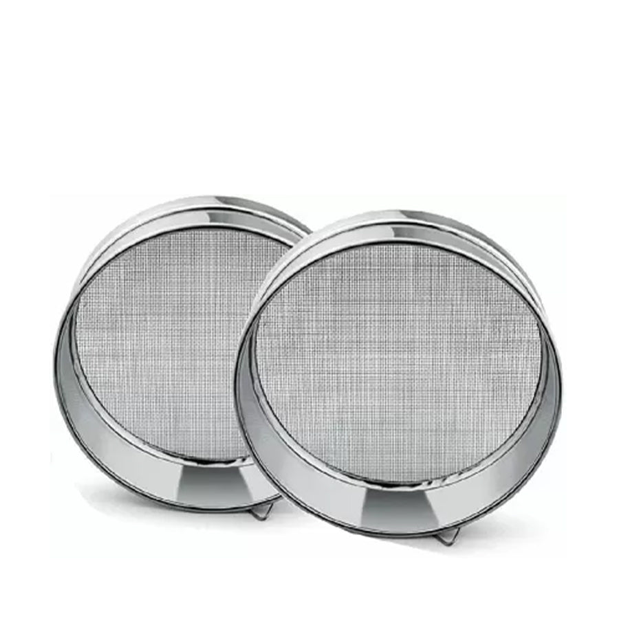 Sejal's Interchangeable Sieves (2 Pieces) (No Refund/No Guarantee) - Spice Village
