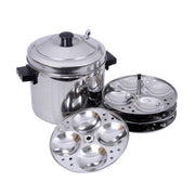 Selvam Idly Cooker (4 plates) - Spice Village