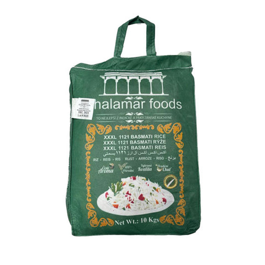 Shalamar Extra Long Basmati Rice 10kg