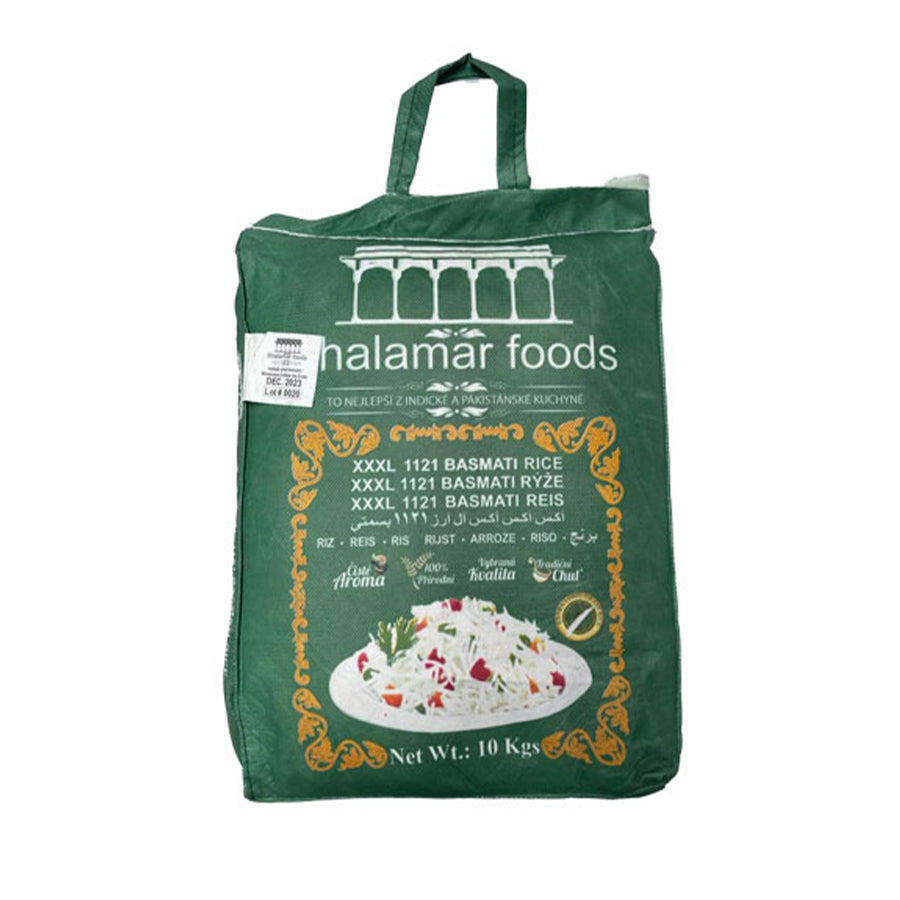 Shalamar Extra Long Basmati Rice 10kg - Spice Village