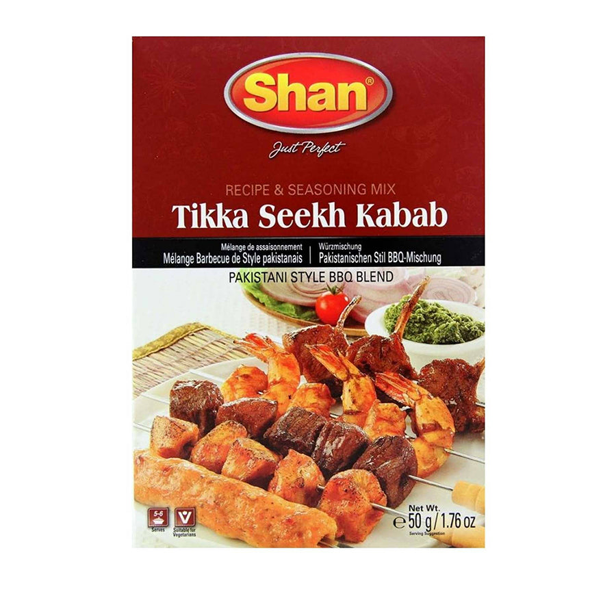 Shan Tikka Seekh Kebab 50gm - Spice Village