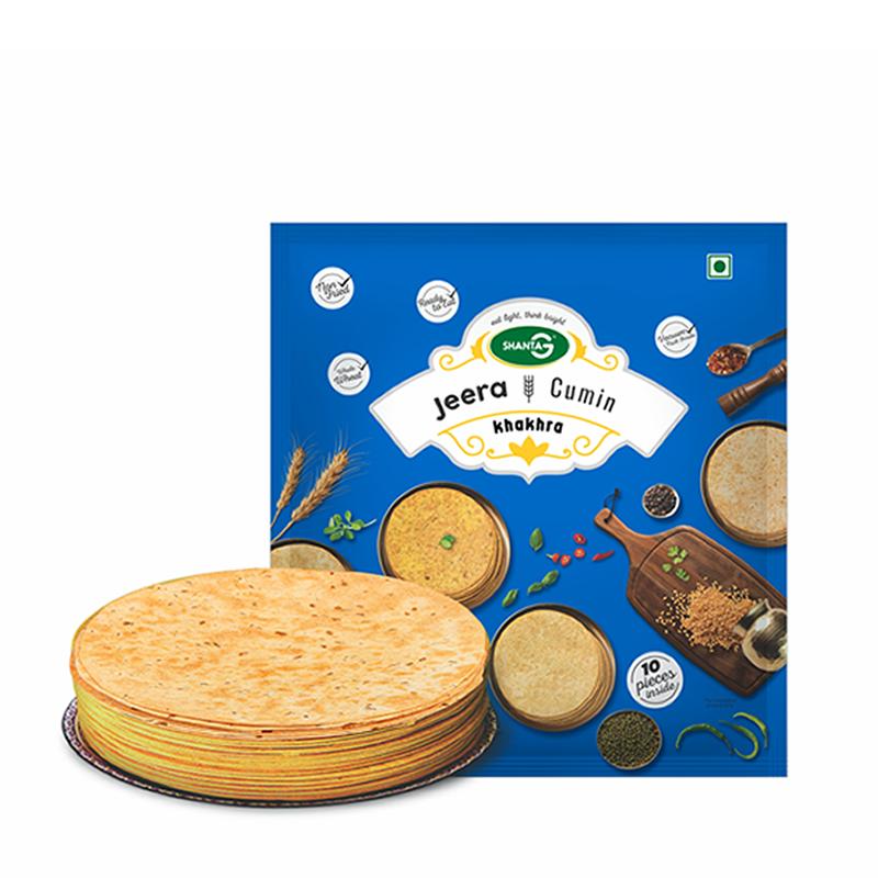 Shanta G Khakhra - Jeera 200gm - Spice Village