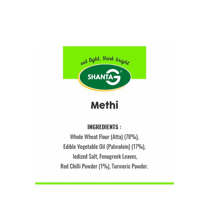Shanta G Khakhra - Methi 200gm - Spice Village