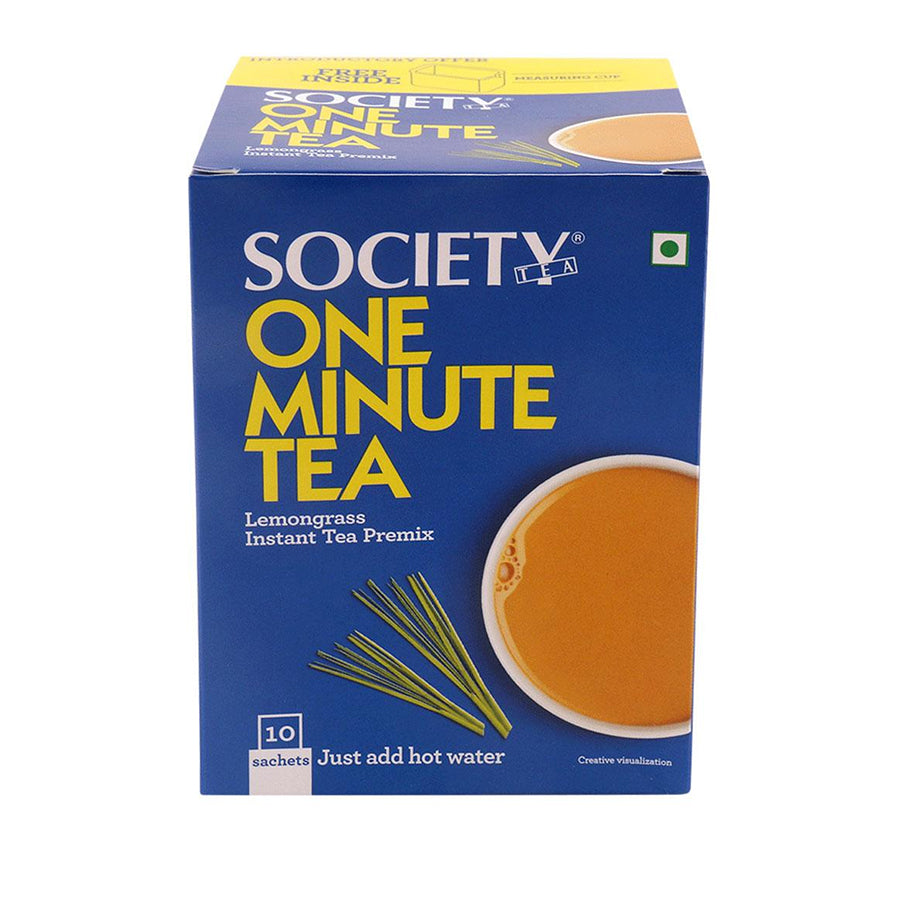 Society Lemongrass Flavour Instant Tea 10 Sachets 140gm