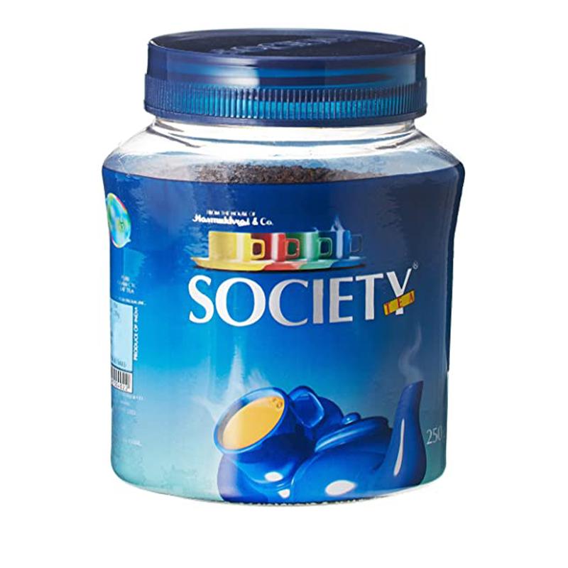 Society Leaf Tea Jar Blue  225gm - Spice Village
