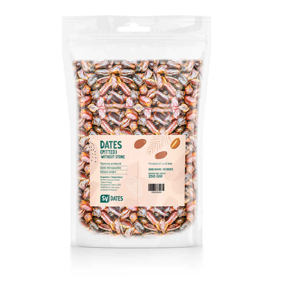 SV Classic Dates without Seeds 250gm - Spice Village