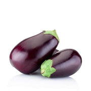 Fresh Round Aubergine (Baingan) 250gm - Spice Village