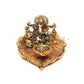 Ganeshji Statue (Sitting on Leaf) (Murti) - Spice Village