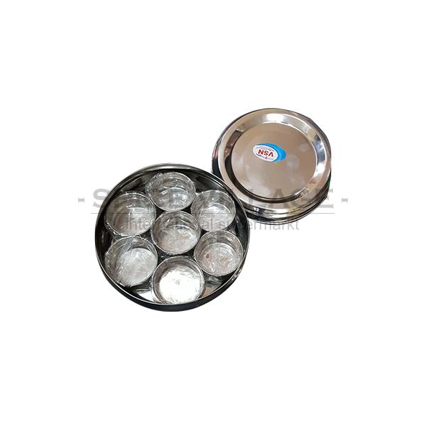Masala Dabba Big 28cm (No Refund/No Guarantee) - Spice Village