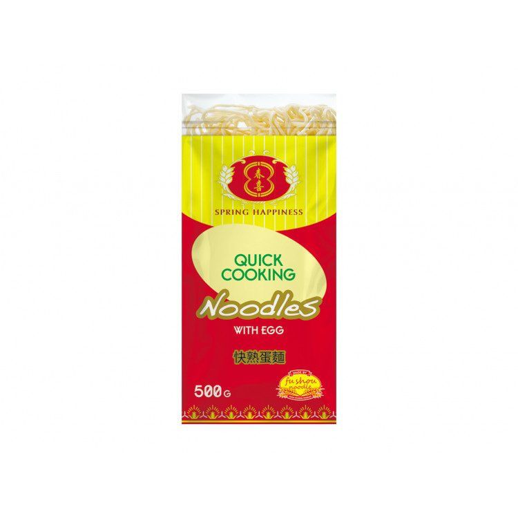 Spring Happiness Quick cooking Noodles with eggs 500gm - Spice Village