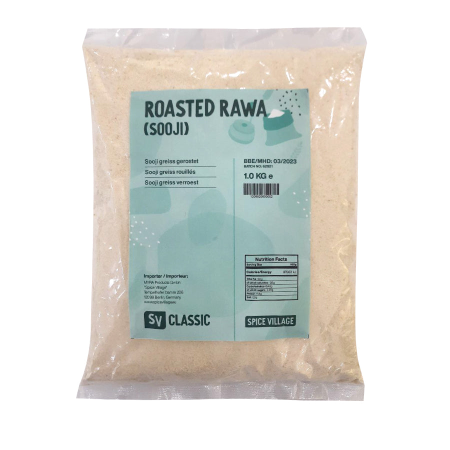 SV Classic Roasted Rawa (Sooji) 1kg - Spice Village