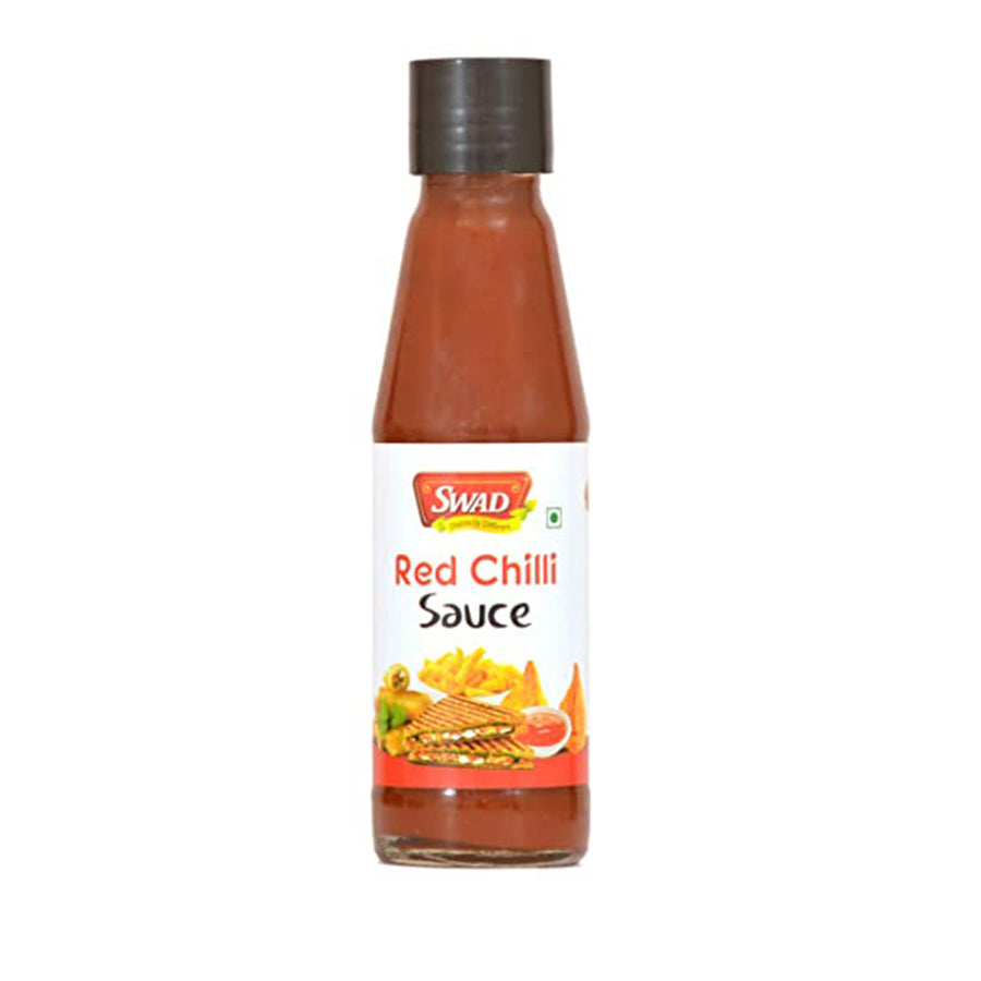 Swad Red Chilli Sauce 200gm - Spice Village