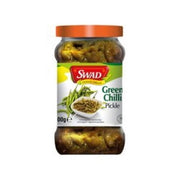 Swad Green Chilli Pickle 300gm - Spice Village