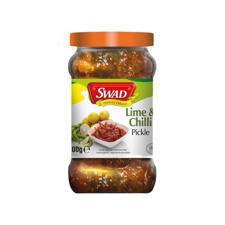 Swad Lime And Chilli Pickle 300gm - Spice Village