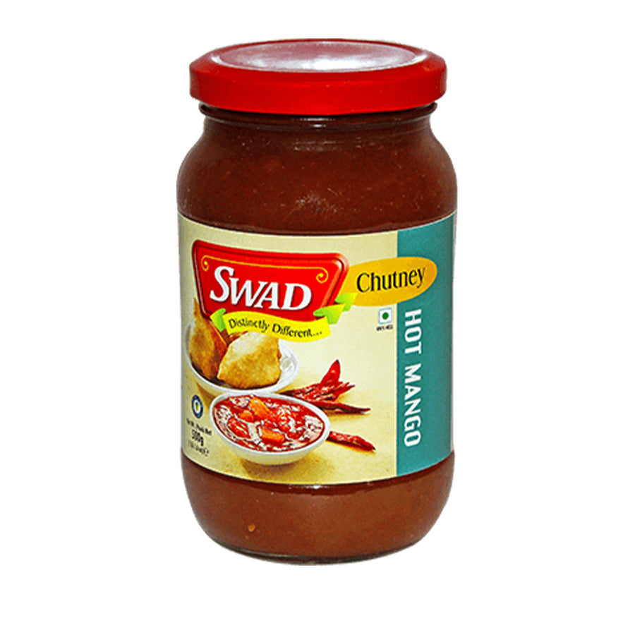 Swad Spicy Mango Chutney 350gm - Spice Village