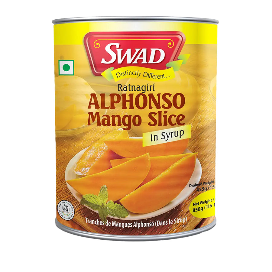 Swad Alphonso Mango Slice 850gm - Spice Village