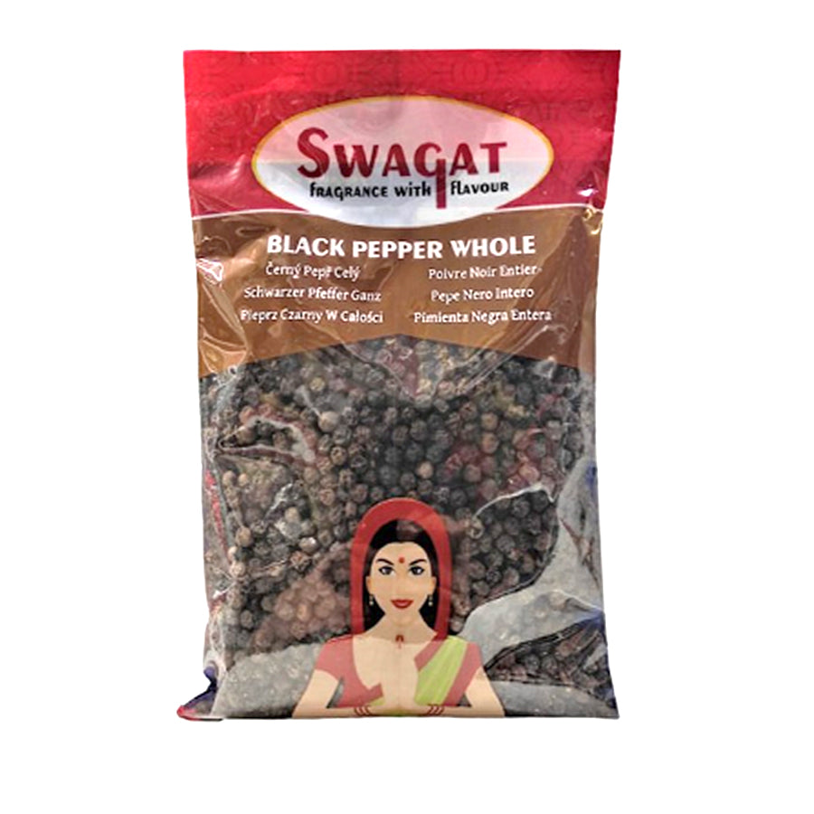 Swagat Black Pepper Whole 100gm - Spice Village