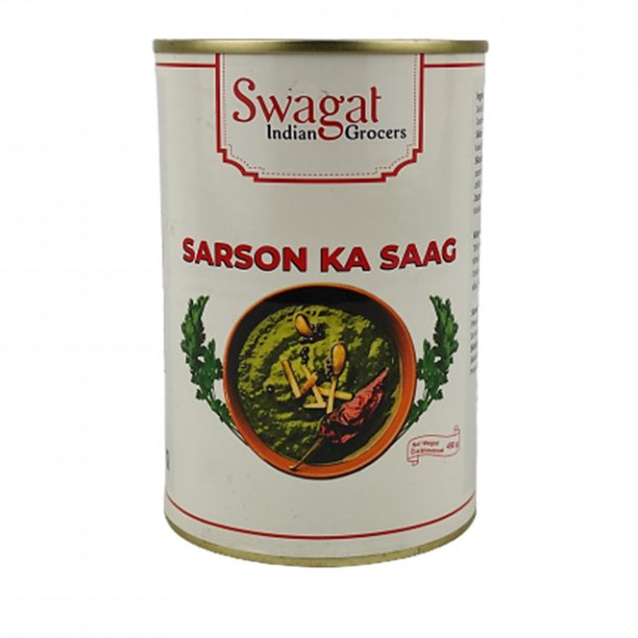 Swagat Canned Sarson Ka Saag 450gm - Spice Village