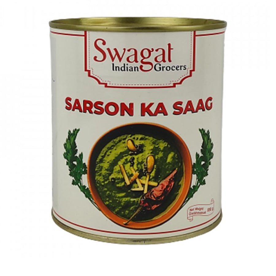 Swagat Canned Sarson Ka Saag 850gm - Spice Village