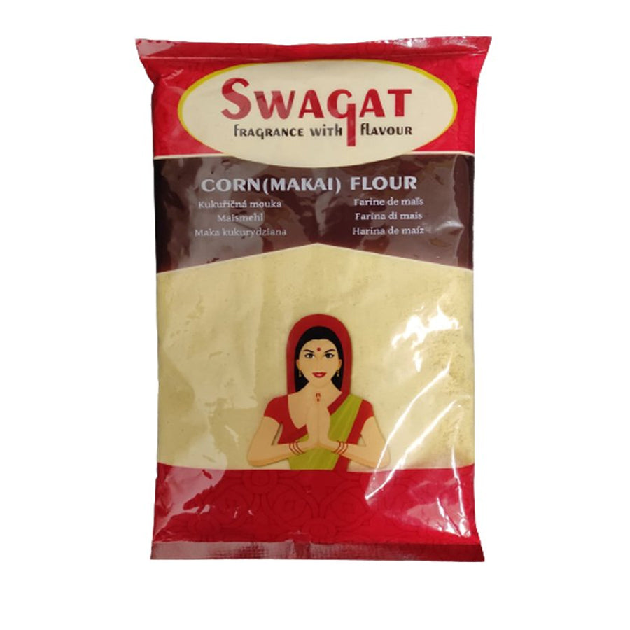 Swagat Corn(Makai) Atta 1kg - Spice Village