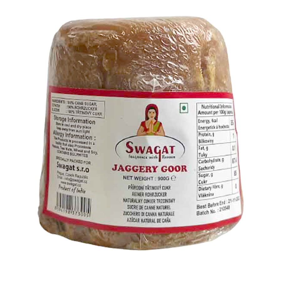 Swagat Jaggery Goor 900gm - Spice Village