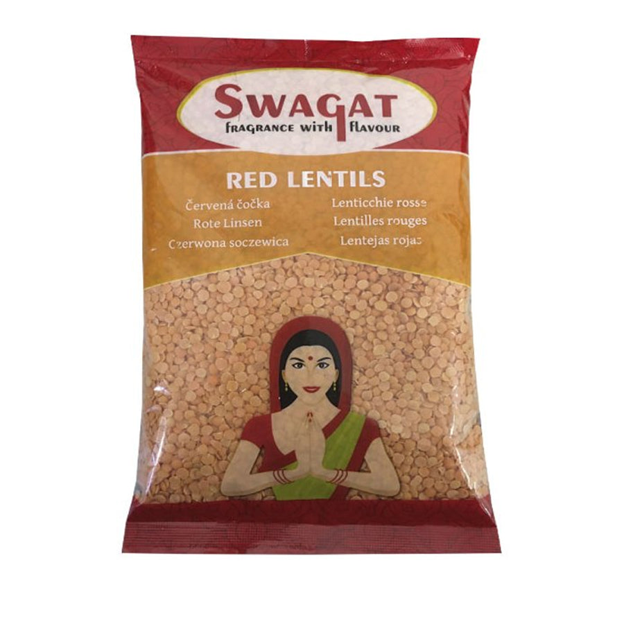Swagat Red Lentils 500gm - Spice Village