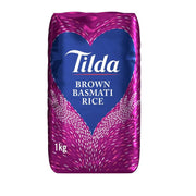 Tilda Brown Basmati Rice 1kg - Spice Village