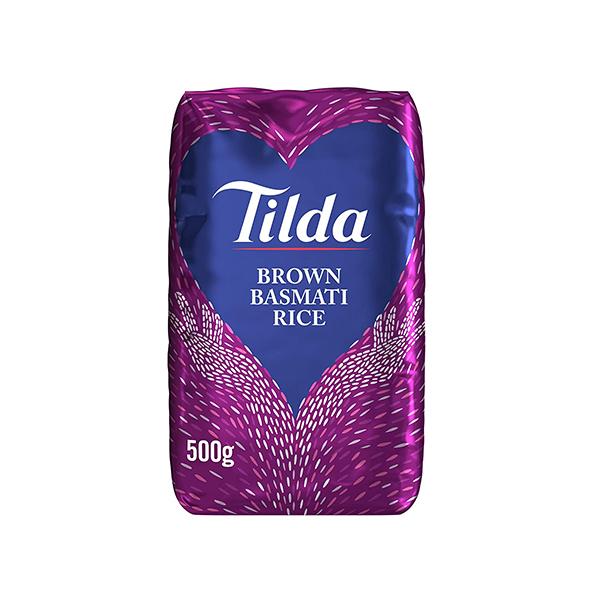Tilda Brown Basmati Rice 500gm - Spice Village