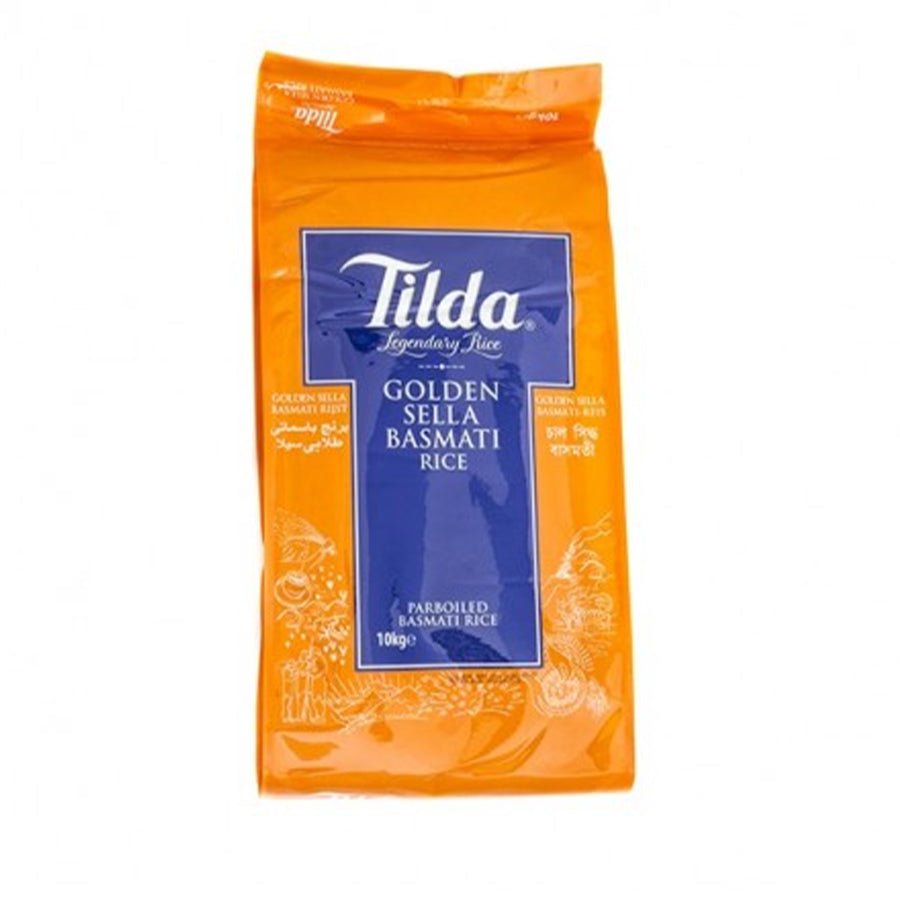 Tilda Golden Sella Basmati Rice 10kg - Spice Village
