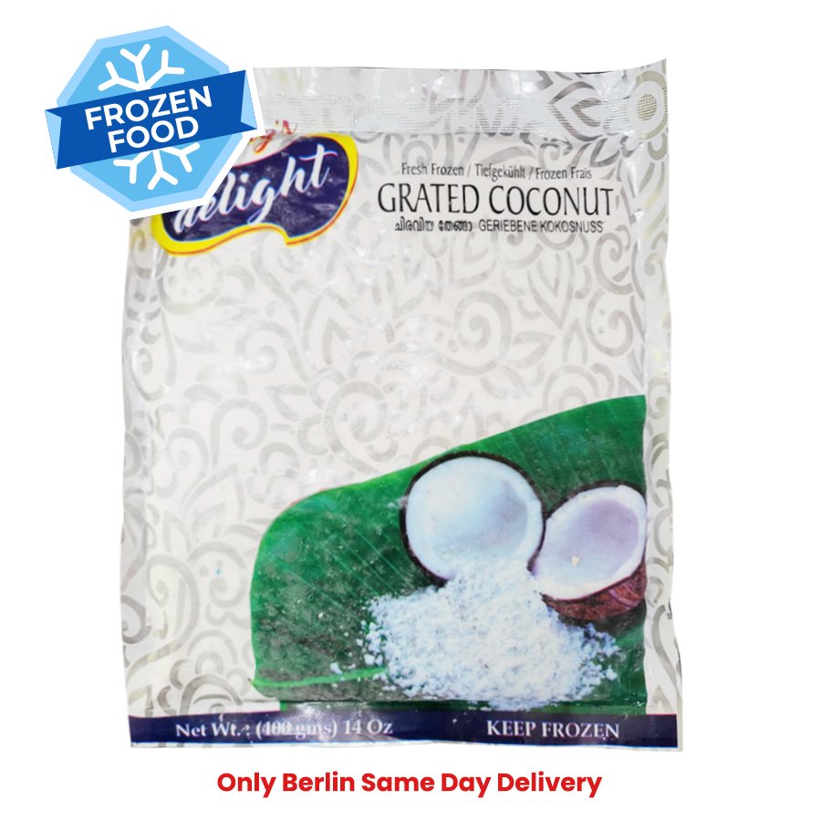 Frozen Tony Delight's Grated Coconut 400gm - Only Berlin Same Day Delivery