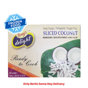 Frozen Tony's Delight Sliced Coconut 400gm - Only Berlin Same Day Delivery