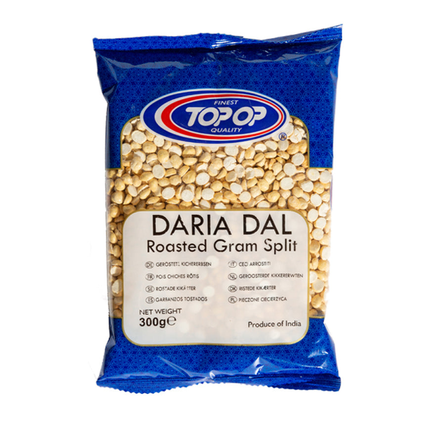 Top Op Daria Dal (Roasted Gram Split) 300gm - Spice Village