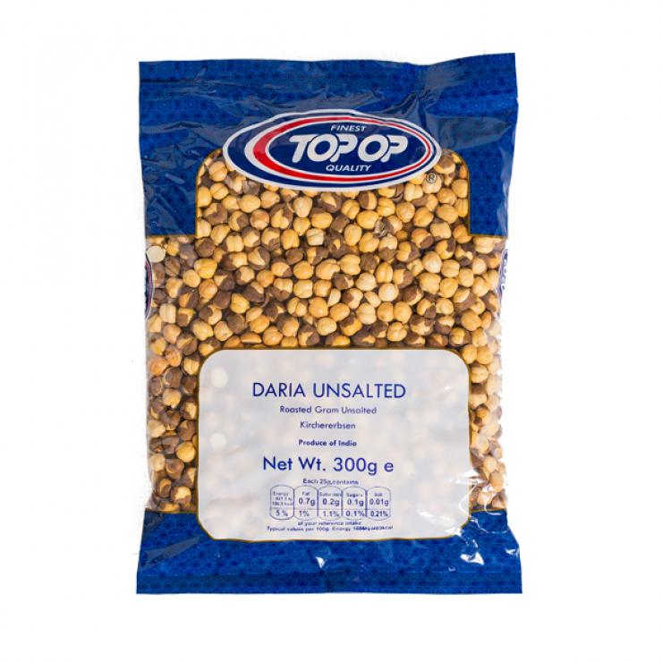 Top Op Daria Unsalted (Roasted Gram Unsalted) 300gm - Spice Village