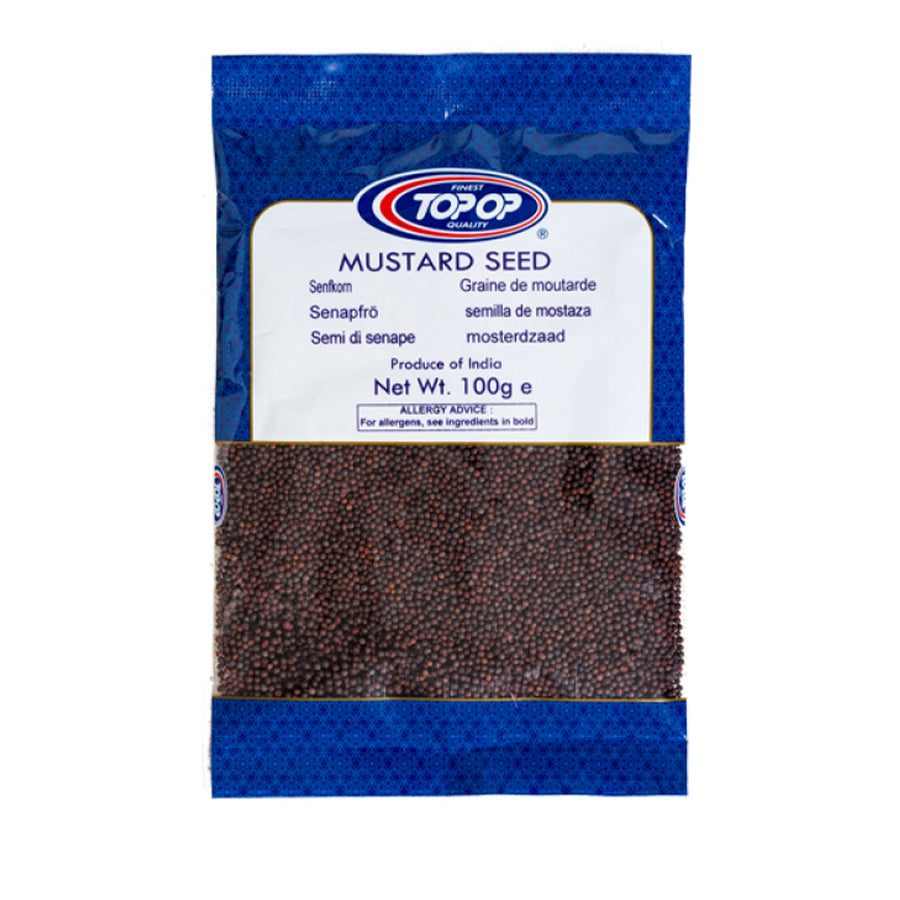 Top Op Mustard Seeds 100gm - Spice Village
