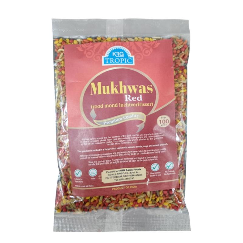 Tropic Mukhwas Red 100gm - Spice Village