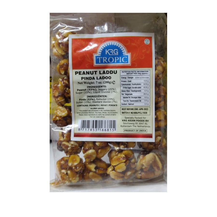 Tropic Peanut Laddu 200gm - Spice Village