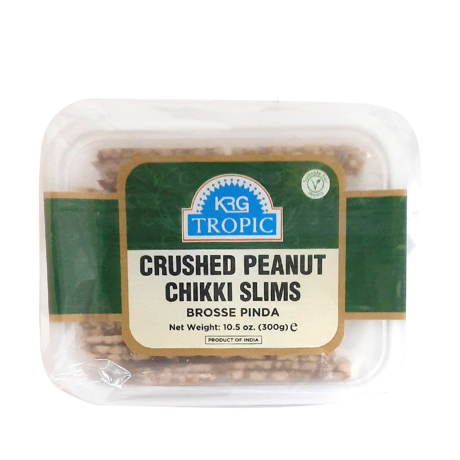 Tropic Gajak Crushed Peanut Chikki Slims 300gm - Spice Village