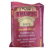 Tropic Golden Sella (Parboiled) Basmati Rice 5kg - Spice Village