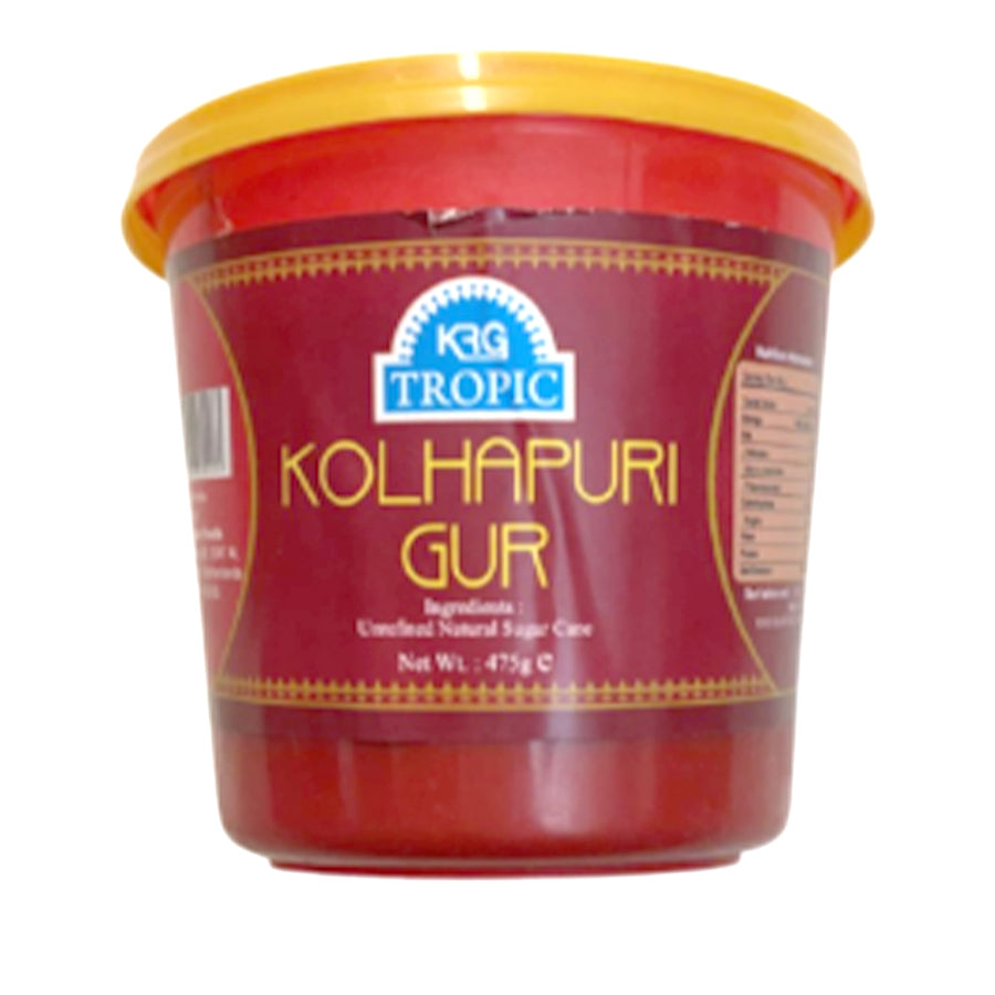 Tropic Kolhapuri Goor Indian Jaggery 475gm - Spice Village