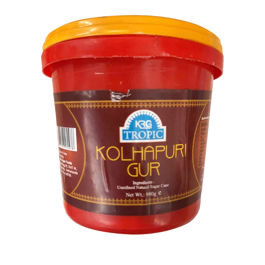Tropic Kolhapuri Goor Jaggery 980gm - Spice Village