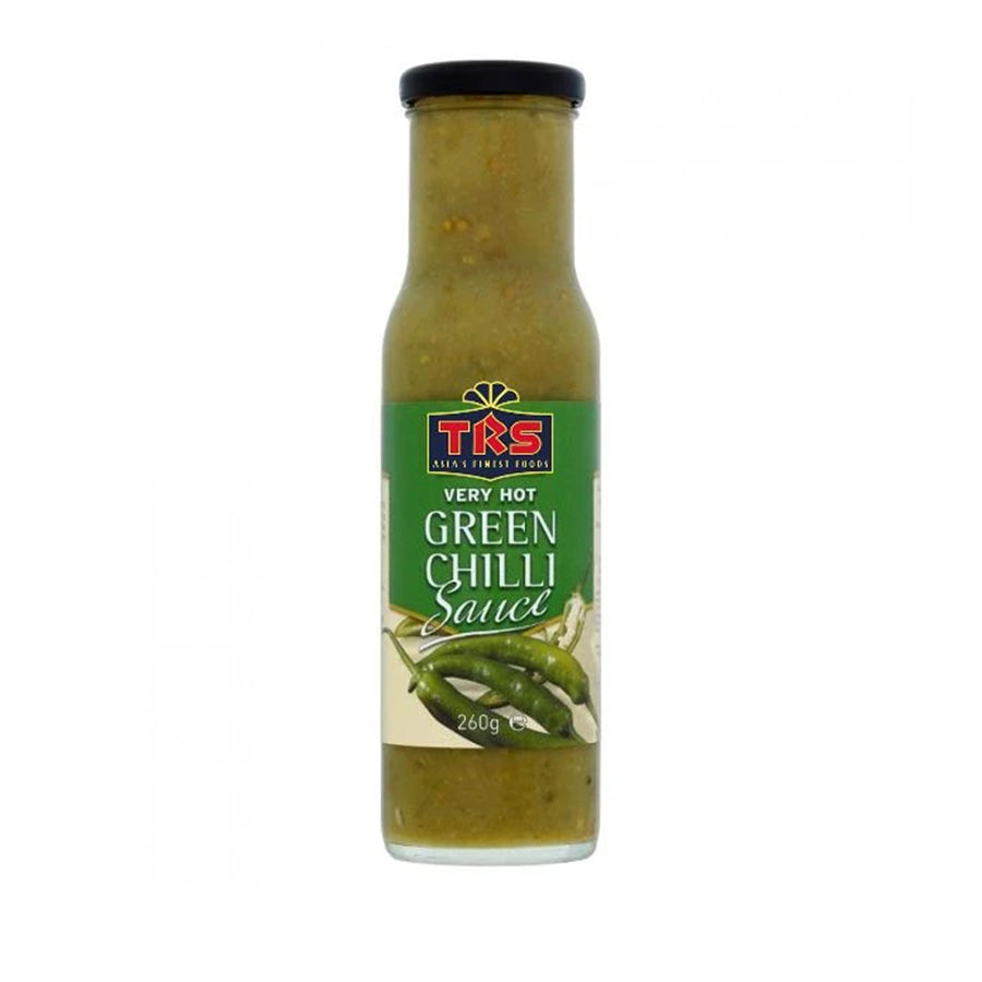 TRS Hot Green Chilli Sauce 260gm - Spice Village