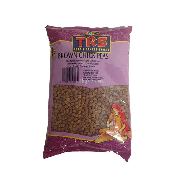 TRS Brown Chick Peas (Kala Chana) 1kg - Spice Village