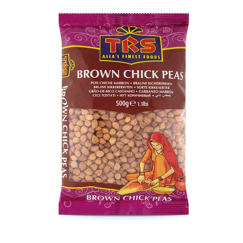 TRS Brown Chick Peas (Kala Chana) 500gm - Spice Village