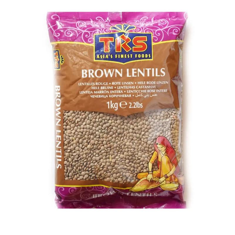 TRS Brown Lentils 1kg - Spice Village