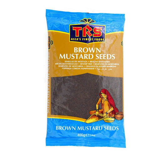 TRS Brown Mustard Seeds 400gm - Spice Village